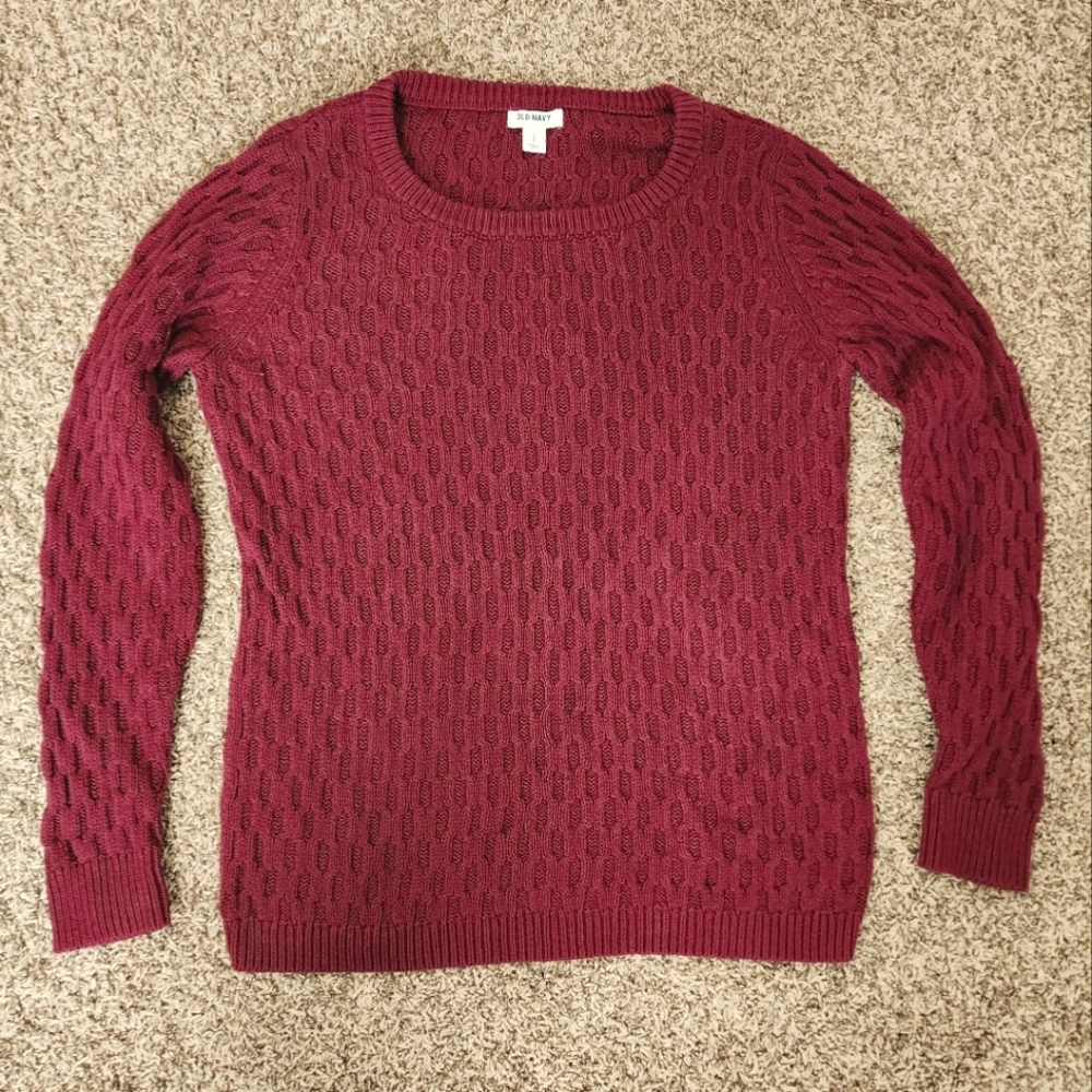Old Navy Women's Honeycomb Sweater